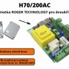 H70/200AC BOX - řídící jednotka Roger Technology pro dvoukřídlé brány